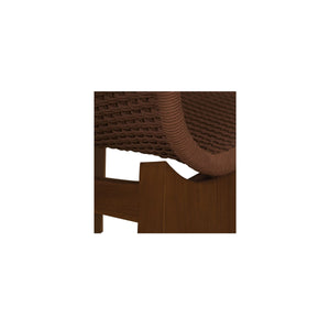 Moe's Savanna Outdoor Accent Chair in Brown