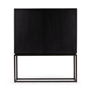 Palmer Cabinet in Charcoal Oak Veneer