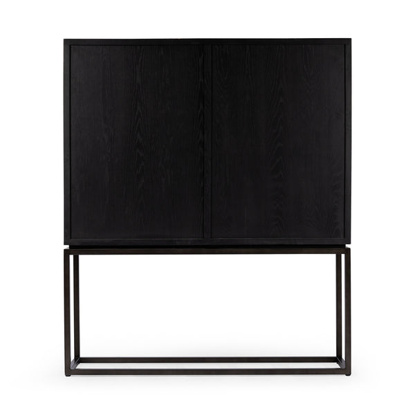 Palmer Cabinet in Charcoal Oak Veneer