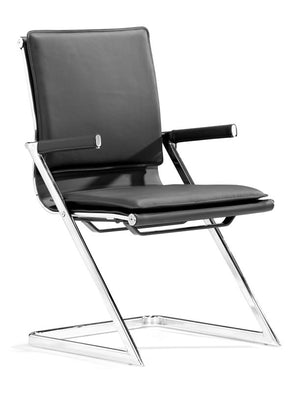 Lider Plus Conference Chair (Set of 2) Black
