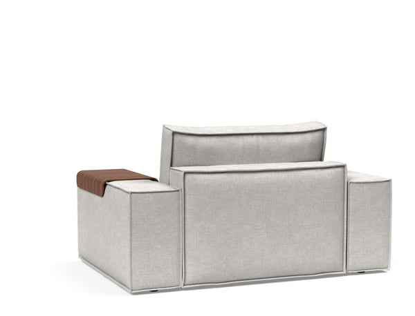 NEWILLA LOUNGER CHAIR W/WIDE ARM RESTS, 39"X61"