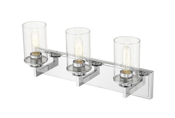 Savannah 3 Light Vanity in Chrome Finish