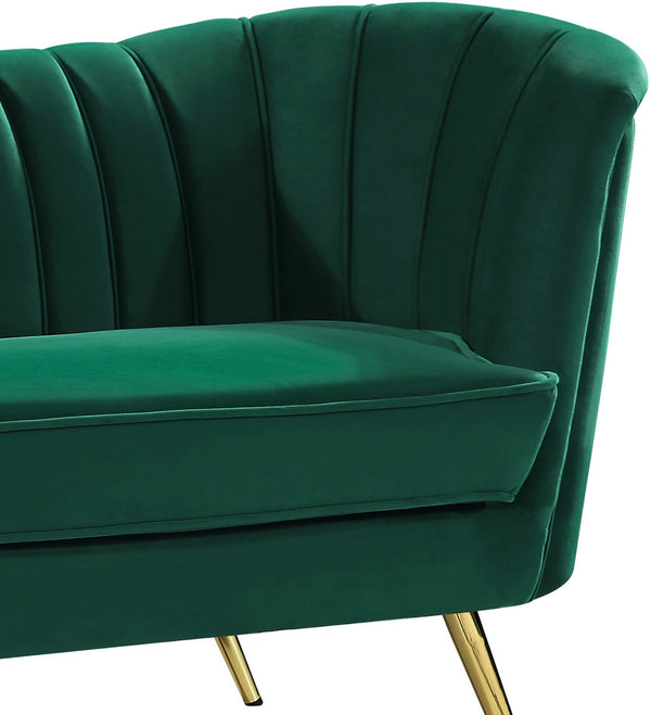 Josefina Chair In Green Velvet