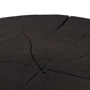 Tino End Table In Rubbed Black