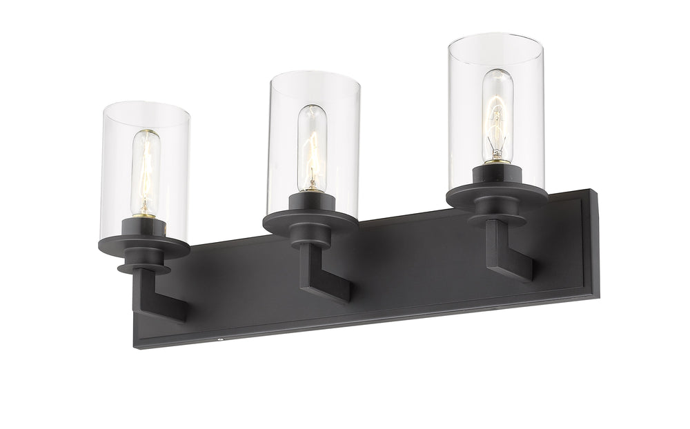 Savannah 3 Light Vanity in Bronze Finish