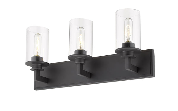 Savannah 3 Light Vanity in Bronze Finish