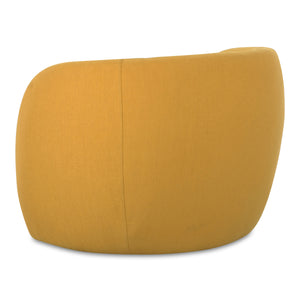 Moe's Rae Outdoor Accent Chair in Deep Yellow