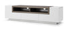 W TV002 White Gloss/Grey Veneer