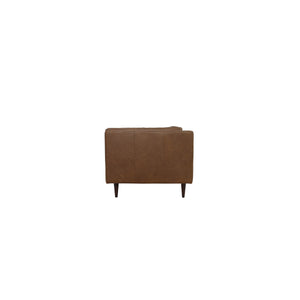 Moe's Woods Brown Leather Sofa