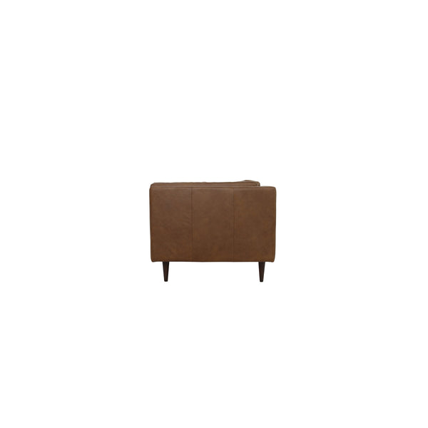 Moe's Woods Brown Leather Sofa