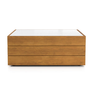 Grant Outdoor Coffee Table In Natural Teak