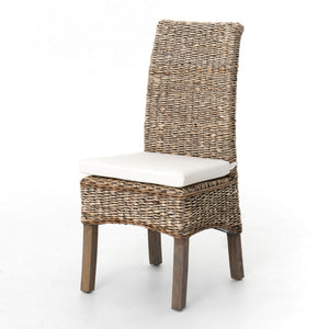 Arcadia Banana Leaf Chair W/Cushion-Grey Wash