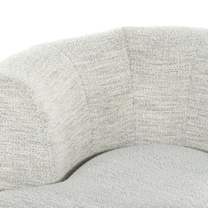Deandra Tete A Tete Chaise In Merino Cotton