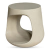 Rothko Outdoor Stool Cream - Moe's