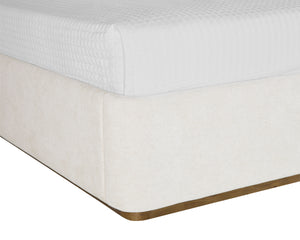 JAMILLE BED - QUEEN - ECLIPSE WHITE