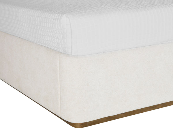 JAMILLE BED - QUEEN - ECLIPSE WHITE