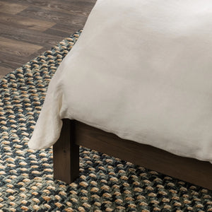Santa Clara Solid Wood Bed - Toasted Brown, Queen