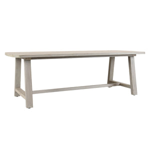 Agnes Outdoor Rectangle Dining Table - Teak Gray