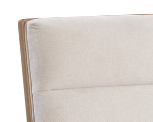 ABILENE DINING CHAIR - POLO CLUB MUSLIN
