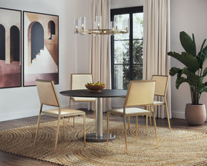 CLARABELLE CHANDELIER - SMALL - BRASS
