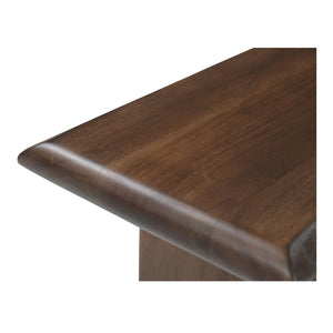 Moe's Lila Large Dining Bench Brown