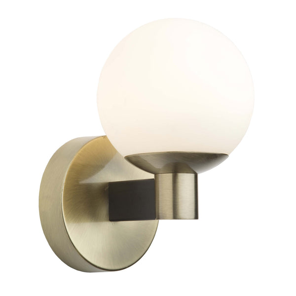 Tilbury AC7091VB Wall Light in Matte Black & Brass