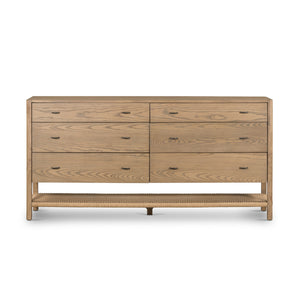 Zuma 6 Drawer Dresser In Dune Ash