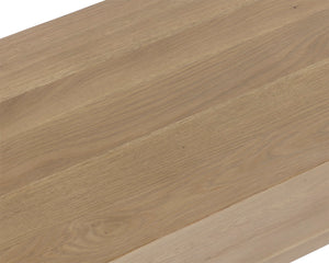 GREGOR BENCH - RUSTIC OAK
