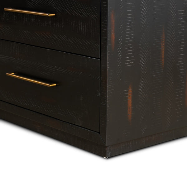 Suki 9 Drawer Dresser in Burnished Black