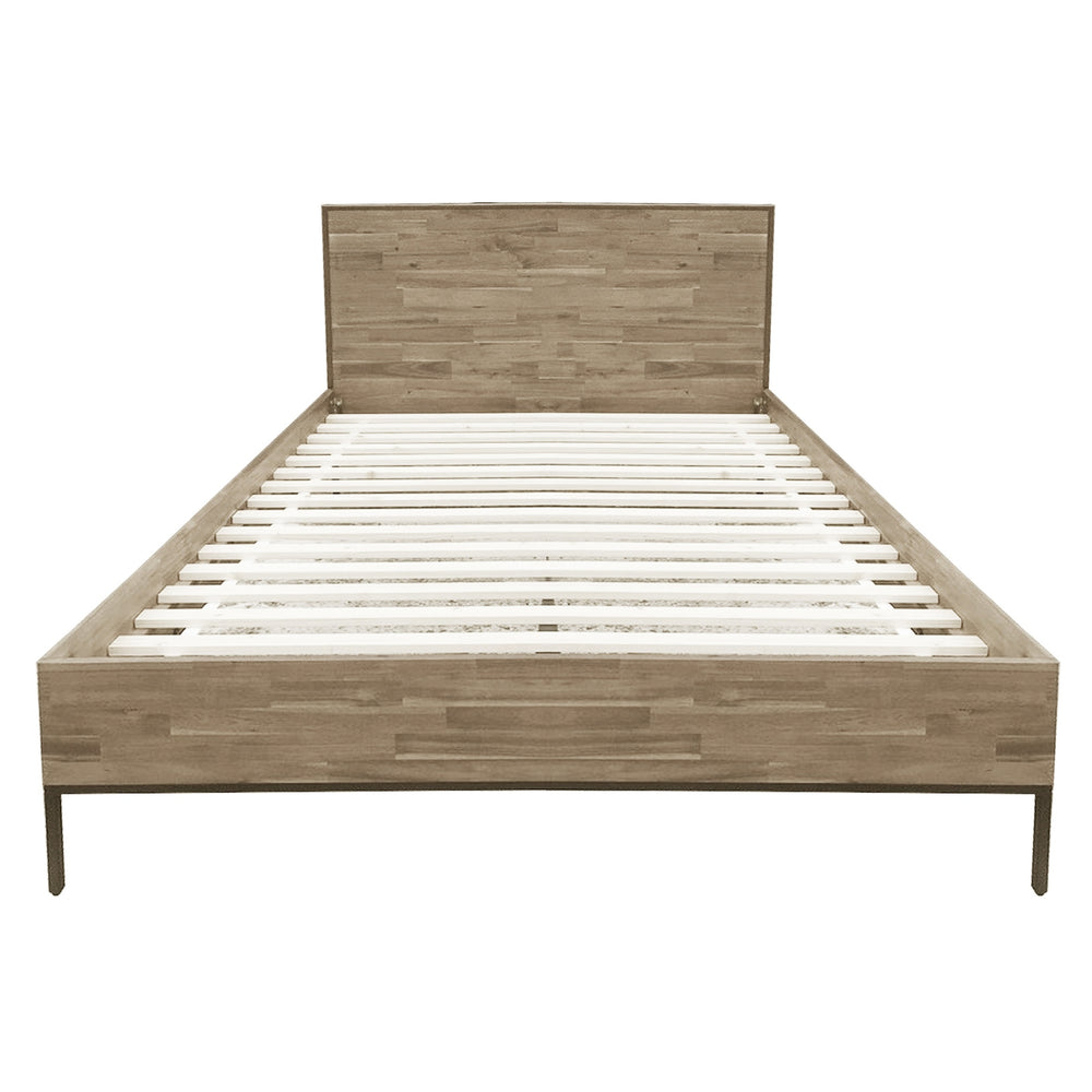 Hathaway KD Queen Bed Set, Drifted Sand  
