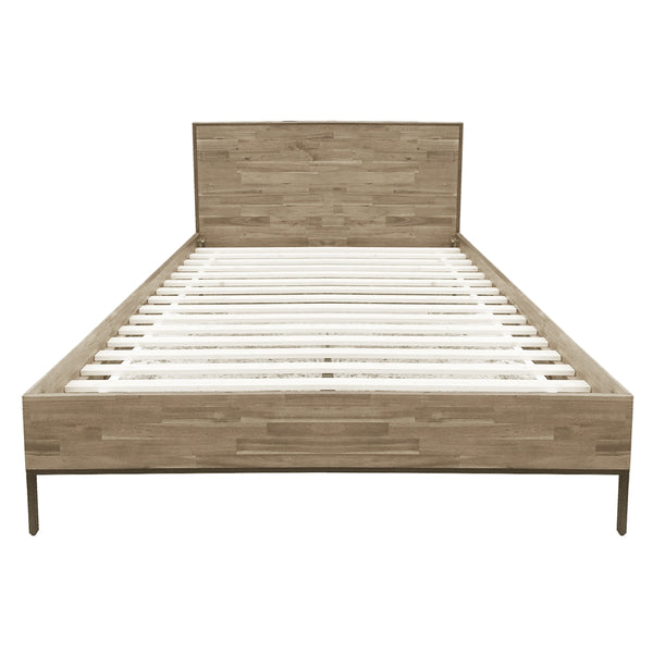 Hathaway KD Queen Bed Set, Drifted Sand  