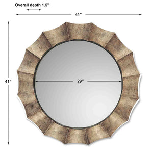 Gotham U Antique Silver Mirror