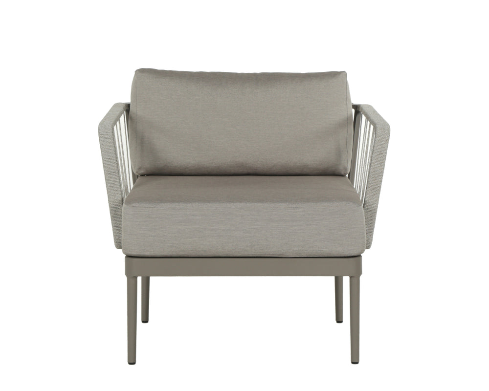 CATANIA ARMCHAIR - GREY - PALAZZO TAUPE