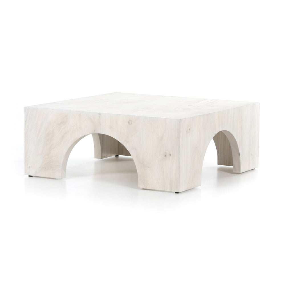 Fausto Coffee Table In Bleached Guanacaste