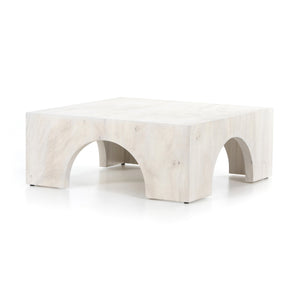 Fausto Coffee Table In Bleached Guanacaste