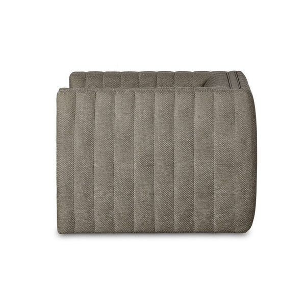 Augustine Outdoor Swivel Chair - Casa Grey