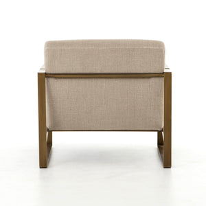 Jules Chair-Stonewash print ecru