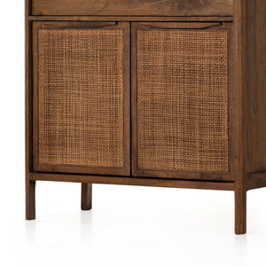 Sydney Tall Dresser In Brown Wash