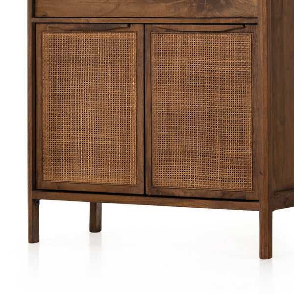Sydney Tall Dresser In Brown Wash