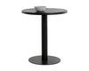 MERANO BAR TABLE - ROUND - BLACK