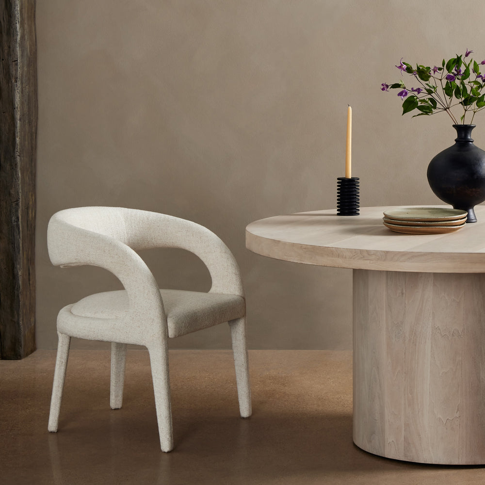 Hawkins Dining Chair In Omari Natural
