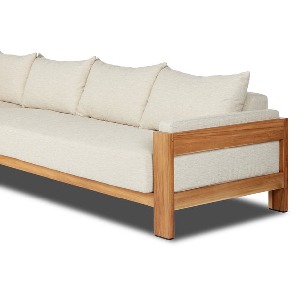 Chapman Outdoor 3Pc Sectional In Casa Cream