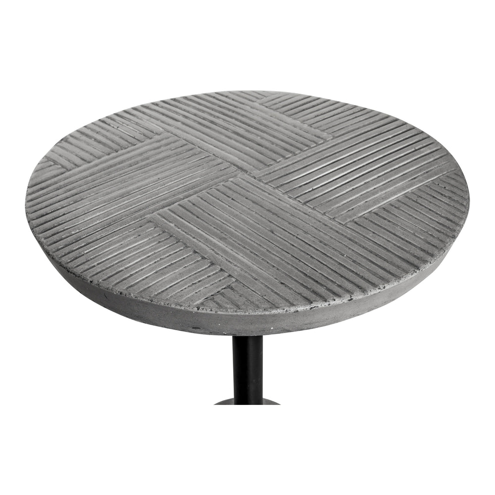 Foundation Outdoor Accent Table Dark Grey