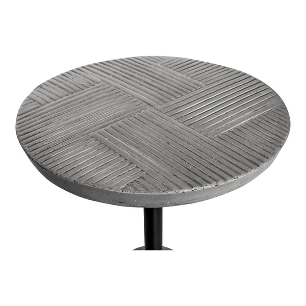 Foundation Outdoor Accent Table Dark Grey