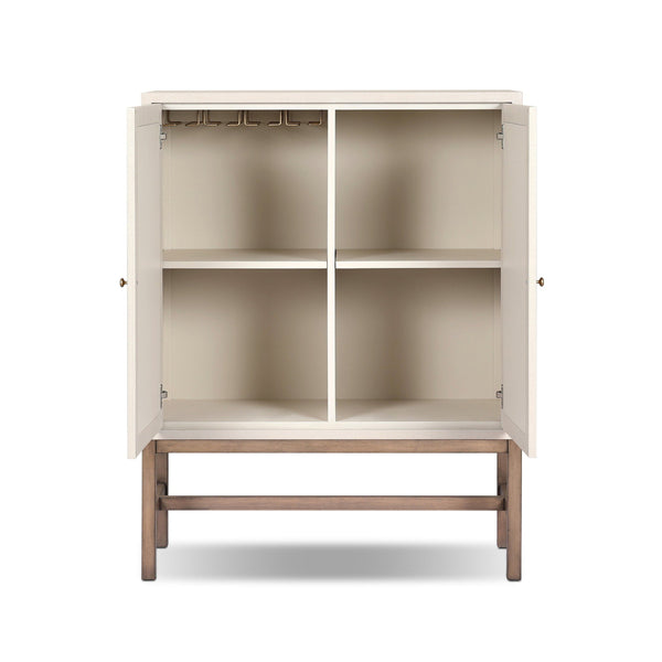Fiona Bar Cabinet - Russet Mahogany