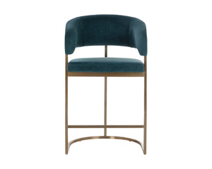 MARRIS COUNTER STOOL - GOLD - DANNY TEAL