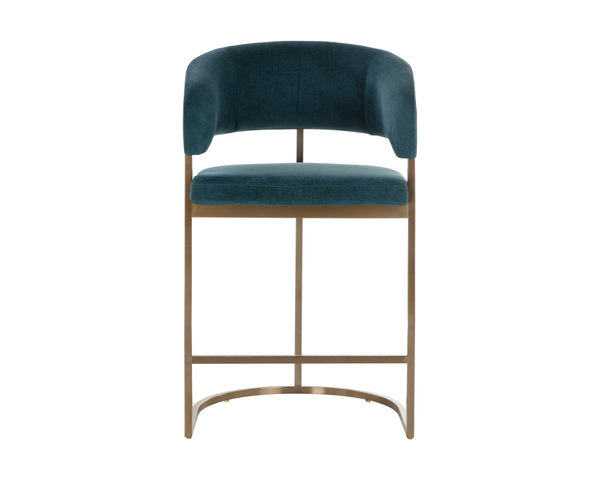 MARRIS COUNTER STOOL - GOLD - DANNY TEAL