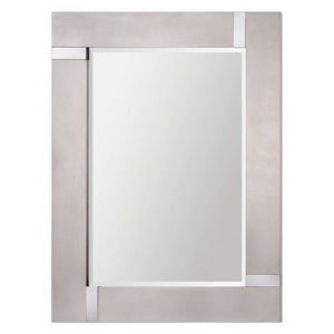 Capiz Mirror In Silver
