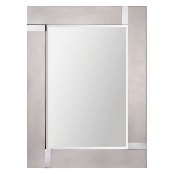 Capiz Mirror In Silver