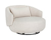 WALSH SWIVEL LOUNGE CHAIR - EFFIE LINEN